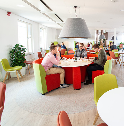 Cafeteria in Infor offices