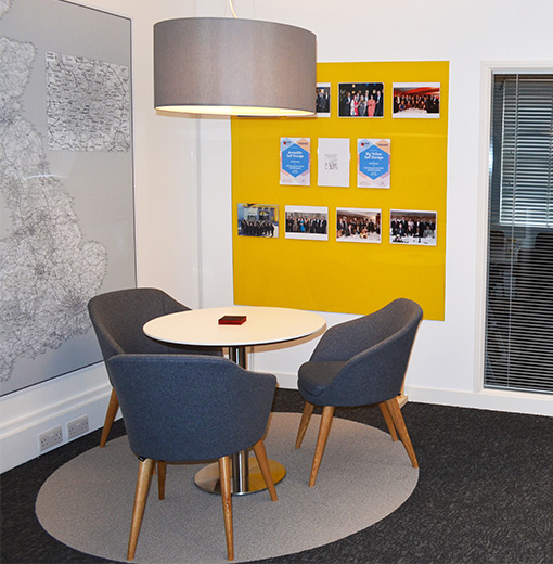 Small meeting space in offices