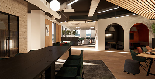 Space offices in Woking, designed by Mobius At Work