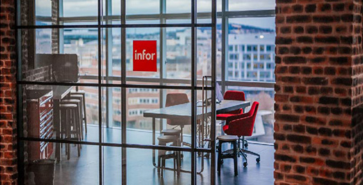 Meeting room in Infor, Paris