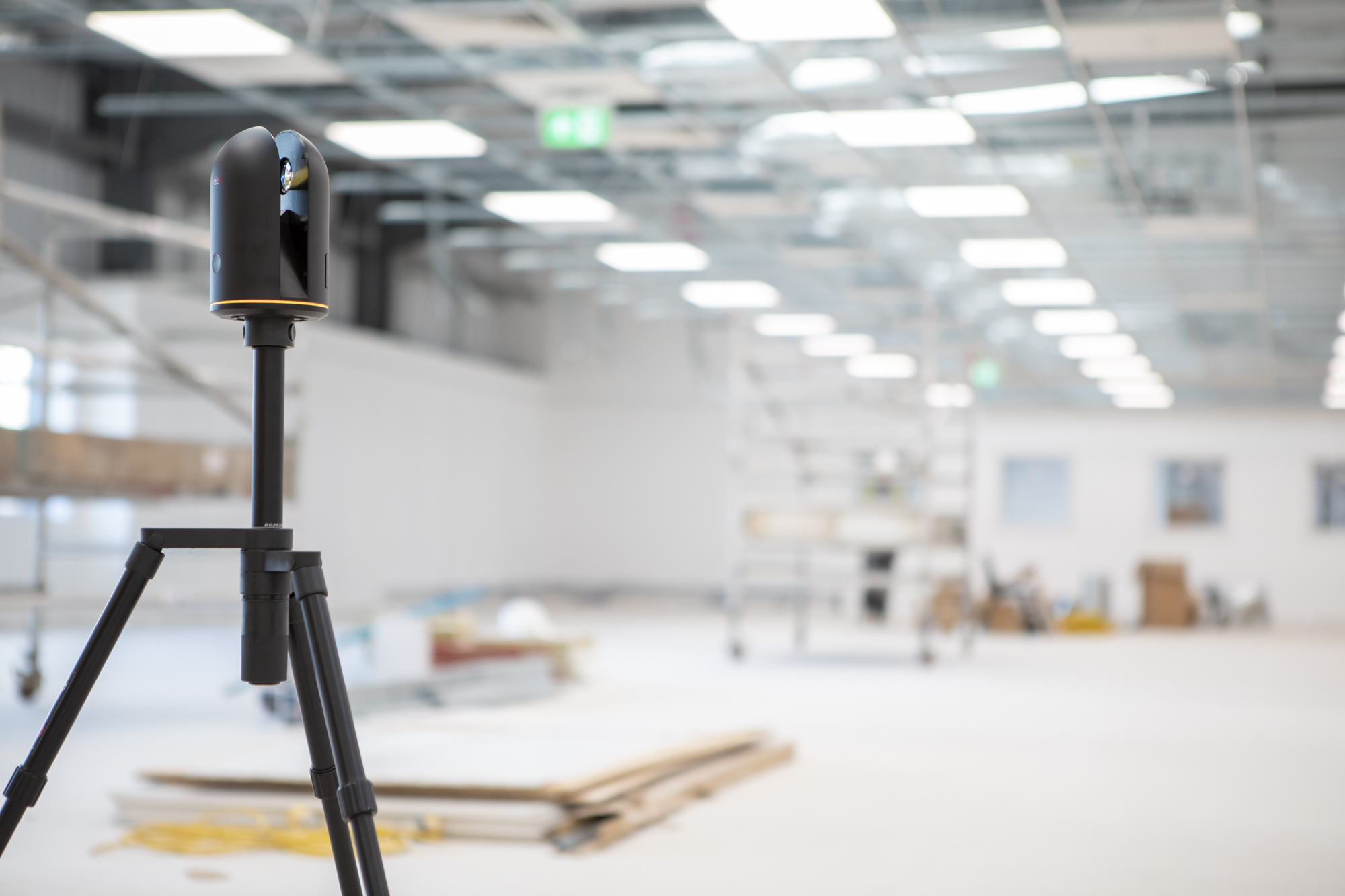 3D scanner technology in large office space