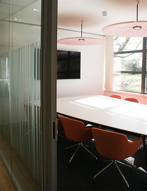 Board room in Customer Service offices