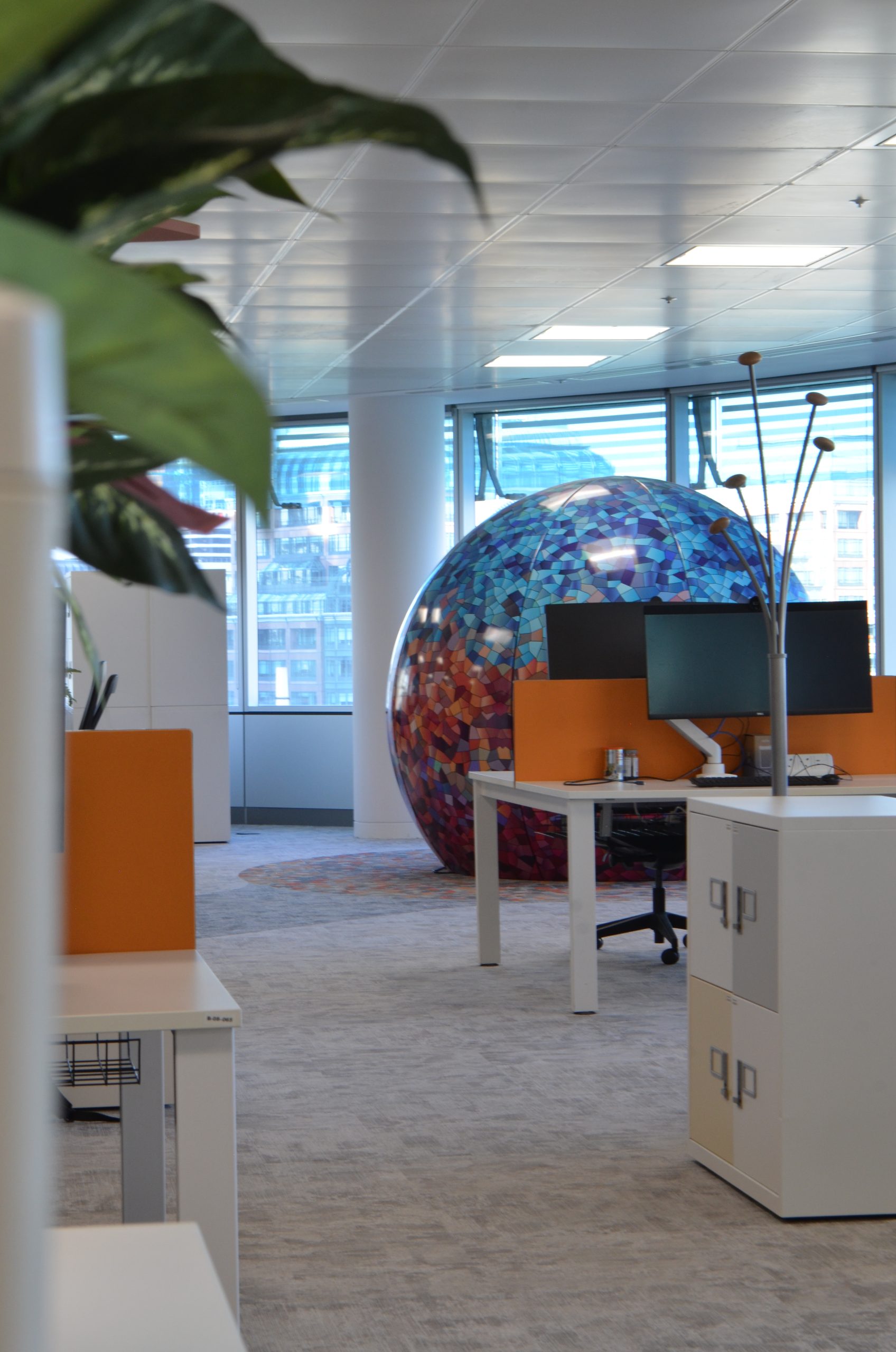 Reconfigurable Training Area, designed by Mobius At Work Ltd