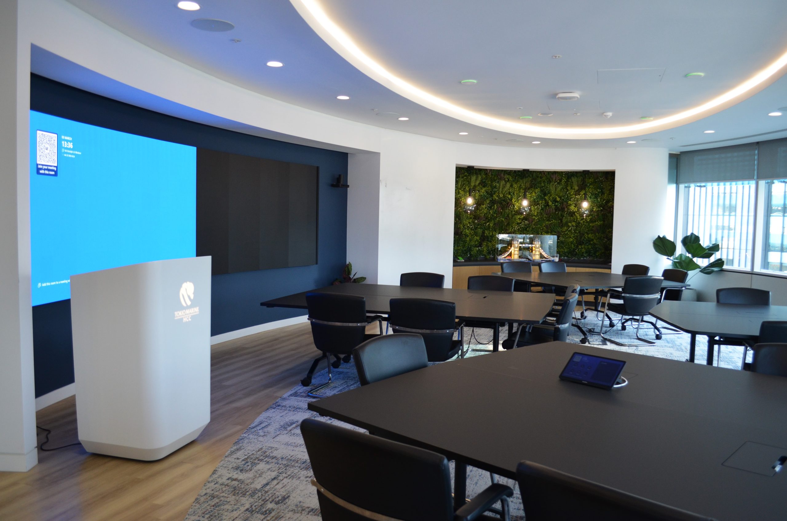 Soft seating area, designed by Mobius At Work Ltd