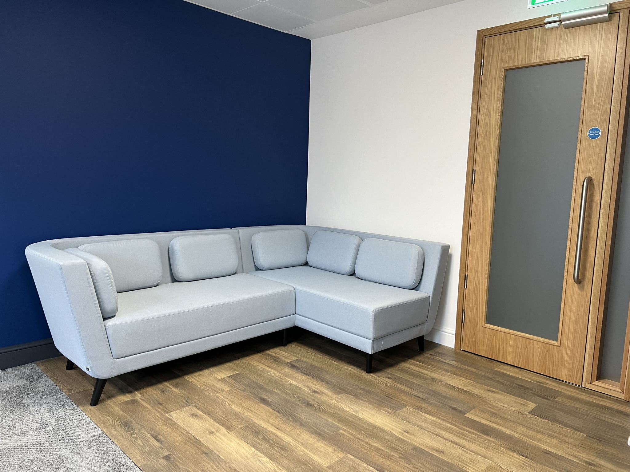 Sixteen3 Circe corner sofa, specified by Mobius At Work